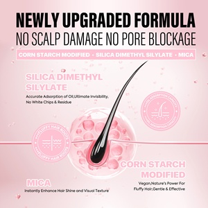 Poudre volumisante instantanée sans rinçage pour franges, contrôle du sébum, volume accru, tenue forte, <span class=keywords><strong>spray</strong></span> sec pour cheveux liftant les racines - Product Image 3