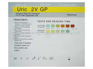 Gran oferta, <span class=keywords><strong>tiras</strong></span> de prueba de <span class=keywords><strong>orina</strong></span> GP, glucosa médica y proteínas, <span class=keywords><strong>tiras</strong></span> de prueba de <span class=keywords><strong>orina</strong></span>, 2 unidades - Product Image 6