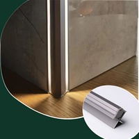 Panneaux muraux en bois avec éclairage LED pour armoires, abat-jour en plastique pour coins extérieurs, projets d'escaliers et de couloirs YB3002PRO-23