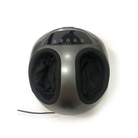 Appareil de massage des pieds roulant avec module de compression d'air et de vibration réglables pour massage par contact de surface des pieds à domicile