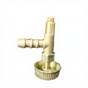 Válvula de gas LPG manual con acabado de latón, tipo T, válvula angular para estufa de gas licuado, exportaciones a Ucrania, conexión T-VALVE NBR - Product Image 2