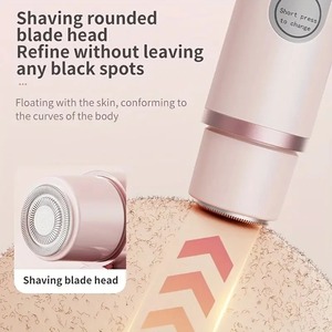 Electric Trimmer 2 in 1 Electric Pubic Hair Groomer Hair Removal Tool Body Dual Headed Shaver Gifts GZ RTS Bulk Mixed Order - Product Image 3