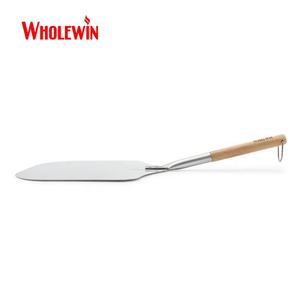 Pelle à <span class=keywords><strong>pizza</strong></span> carrée en aluminium de 12 pouces Logo personnalisable <span class=keywords><strong>Accessoires</strong></span> de <span class=keywords><strong>four</strong></span> à <span class=keywords><strong>pizza</strong></span> en métal avec manche en bois - Product Image 3