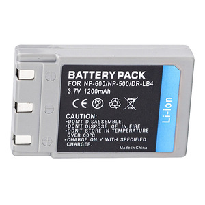 NP-500 NP-600 DR-LB4แบตเตอรี่1200มิลลิแอมป์ต่อชั่วโมงสำหรับมินอลตาดิเมจ G400 G600 G500 400Z KD-310Z <span class=keywords><strong>Konica</strong></span> reio 410Z 420Z 500Z กล้อง510Z - Product Image 1