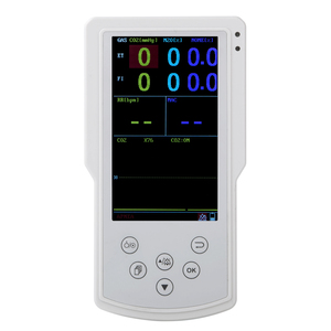 Monitor Vet anestesi portabel dengan Capnograph/EtCO2/agen - Product Image 1