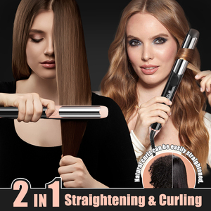 Prancha de Cabelo Profissional de Titânio com Logo Personalizado para Tratamento de Queratina e Cabelos Frizados - Product Image 4