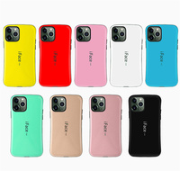 Darbeye dayanıklı cep telefonu Iface alışveriş merkezi Iphone için kılıf 13 12 11 mini pro XR XS XS Max 6 7 8 artı SE 2022 360 derece kapak paketi