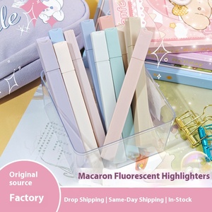 Bán buôn tùy chỉnh dễ thương nhiều màu Tô Sáng 12 màu Macaron màu tô sáng với biểu tượng tùy chỉnh - Product Image 3
