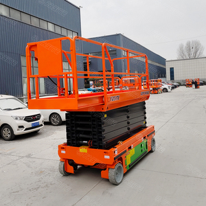 Piattaforma Elevatrice a Forbice Elettrica Semovente con Altezza di Sollevamento Automatica - Product Image 3