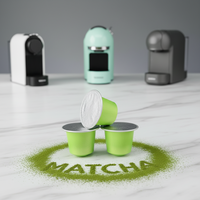 Capsules de Matcha Premium Écologiques Biodégradables Durables Artisanales Matcha Moulu à la Pierre