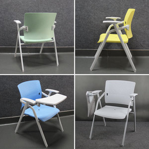 Fast Shipping Heavy Duty PP Training Chair University College Lecture Mesh Office Chair with Writing <strong>Pad</strong> - Product Image 4