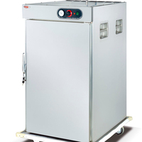 Armoire chauffante électrique à 5 niveaux en acier inoxydable, équipement de restauration commercial pour buffet