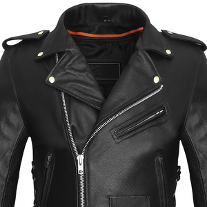 Chaquetas de cuero para motociclistas a precio razonable, chaquetas de cuero genuino para motociclistas personalizadas a precio de fábrica para motociclistas. - Product Image 3