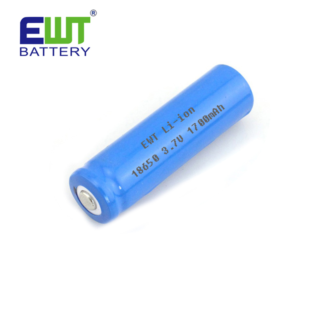 18650 Lithium Ion Battery 3.7v 1800mah 1700mah 2C Power Tools Use Batteries Rechargeable for Solar Light
