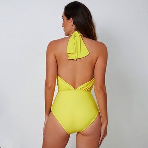 Maillot De Bain Une Pareos Vestido Ropa De Playa Mujeres Ropa De Playa Traje De Baño De Una Pieza Bikini Traje De Baño Con Falda Cubrir - Product Image 6
