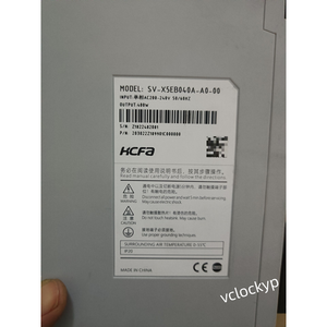 1 ชิ้นใหม่ HCFA ตัวควบคุมเซอร์โว SV-X5EB040A-A0-00 - Product Image 2