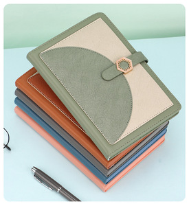 Set de Regalo de Cuaderno A5 para Negocios, con Logotipo Personalizado, Cubierta de Cuero Sintético, Encuadernación Cosida a Mano, Regalo de Alta Gama para el Trabajo - Product Image 2