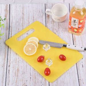 Tapis de découpe rectangulaires pour hôtel, maison, cuisine, fruits, viande, en plastique durable, planche à découper de qualité alimentaire avec poignée - Product Image 4
