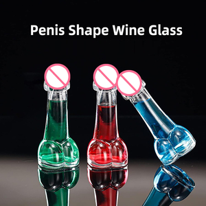 Verres à cocktail fantaisie en forme de pénis, verre à martini en forme de pénis, tasse à bière, verre à vin portable pour enterrement de vie de garçon, enterrement de vie de jeune fille - Product Image 5