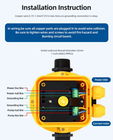 Pompa Air Rumah Tangga Otomatis JNN Smart Control dengan Saklar Tekanan Elektronik dan Proteksi Pompa Air