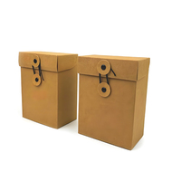 Caja de Embalaje Ecológica Biodegradable de Papel Kraft para Alimentos y Dulces, Personalizada con su Propio Logotipo