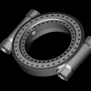 SE9 thủy lực công nghiệp nặng ổ đĩa xoay bánh răng sâu Hệ thống theo dõi bảng điều khiển năng lượng mặt trời ổ đĩa xoay cho theo dõi năng lượng mặt trời - Product Image 3