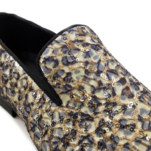 Chaussures habillées décontractées de luxe pour hommes, en tissu à motifs spéciaux, fabriquées à la main en Italie, de haute qualité, style vintage, Oxford, personnalisation du logo du fabricant - Product Image 5