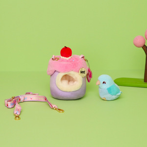 <strong>Wholesale</strong> Mini Soft PP Cotton Embroidered Lifelike Wild Bird Plush Keychain Sparrow Toucan <strong>Parrot</strong> Kingfisher Stuffed <strong>Toy</strong> - Product Image 6