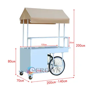 Small cart Store Display kioskfittings Free Tailor Design High-grade Plywood Furniture design kiosk