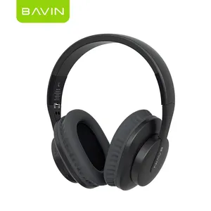 Bavin Wireless On Ear High Bass Headphones BT5.3コンパクト折りたたみ式ゲーミングヘッドフォンヘッドセットイヤホンBH31