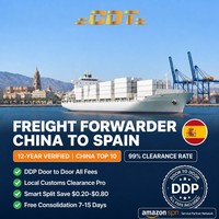 Tarifs d'expédition FBA de Chine vers les États-Unis, transitaire maritime pour fret commercial FCL avec dédouanement et livraison à domicile