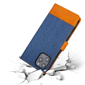 Ví Da Lật Điện Thoại Di Động Bìa Đối Với Oppo Reno 8T 7A 6 5 Pro Độc Đáo Chủ Thẻ Ghép Vải Trường Hợp Điện Thoại - Product Image 5