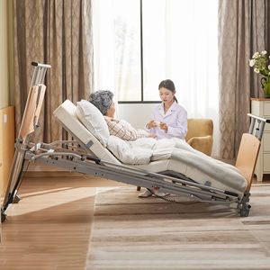 Cama <span class=keywords><strong>de</strong></span> Hospital Eléctrica Tecforcare Ultra Low <span class=keywords><strong>de</strong></span> 67 mm a 640 mm para Residencias <span class=keywords><strong>de</strong></span> Ancianos, Cama Médica <span class=keywords><strong>de</strong></span> Madera para Cuidado en el Hogar, Cama <span class=keywords><strong>de</strong></span> Acero para Cuidado en el Hogar en <span class=keywords><strong>Alquiler</strong></span> - Product Image 1