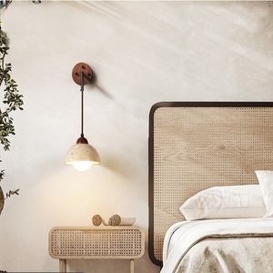 Sáng Tạo Bền Thời Trang Bê Tông Đoạn Đèn Tường Hiện Đại Travertine Trang Trí Nền Đèn Tường Cho Cafe Nhà Hành Lang - Product Image 1
