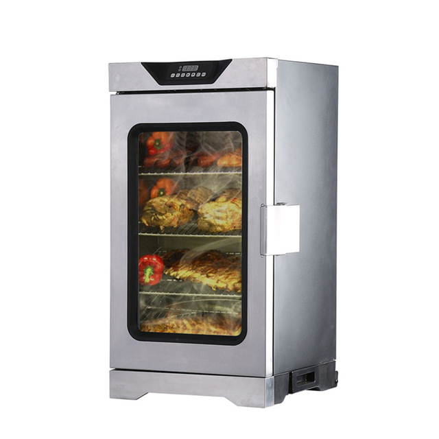 Outdoor BBQ Grill Fish Meat Vertical Stainless Steel Electric Smoker