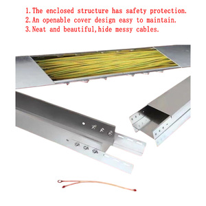 An toàn quản lý cáp hệ thống kèm theo cáp thép mạ kẽm Trunking chống cháy bền cáp khay với các phụ kiện - Product Image 4