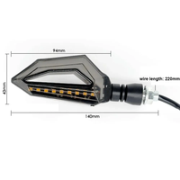 Projecteur de clignotant LED universel XYRACING pour motos, modèle XY-ML-T-002, garantie de 6 mois