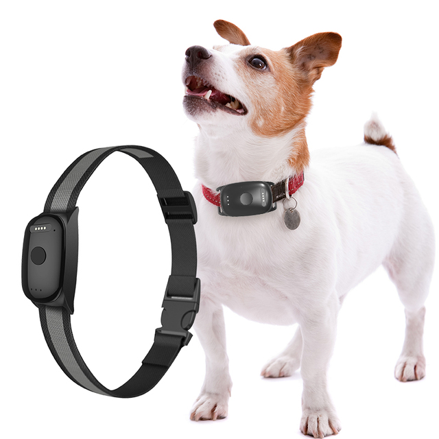 Real Time Tracking Smart Geo Fencing Pet Collar GPS Tracker for Dog Cat