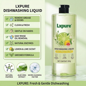 Detersivo per <span class=keywords><strong>Piatti</strong></span> Lxpure OEM 950g al Profumo di Limone, Rimuove il Grasso, Delicato sulle Mani, per Uso in Cucina, Prodotto in Cina - Product Image 3