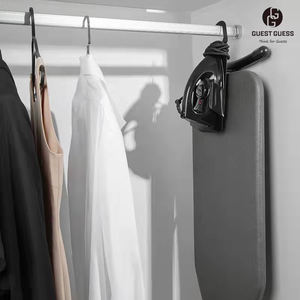 Organizador de tabla de planchar de Hotel de diseño patentado personalizado profesional giratorio de 360 grados de Color gris negro elegante - Product Image 6