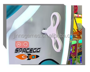 Máquina expendedora de entretenimiento de autoservicio con código QR, operada con monedas, tipo cápsula espacial, con lotería de cajas sorpresa y juegos de 1 año - Product Image 6