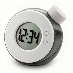 Horloge numérique à LED de bureau scientifique créative pour enfants, alimentée à l'eau, design moderne, en PVC, cadeaux d'anniversaire personnalisés - Product Image 4
