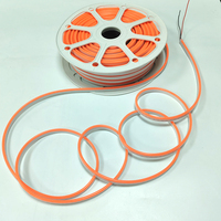 Bande lumineuse flexible ultra-mince, haute luminosité, néon en silicone, 50 m par rouleau, coupe de 1 cm pour la décoration