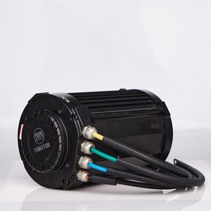 Moteur synchrone à aimants 7000W 145-130, moteur BLDC haute performance pour moto, moteur PMSM 145-130 à entraînement central - Product Image 3