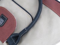 Tas Tote PU Wanita Ukuran Besar, Tas Tangan yang Dapat Dipersonalisasi, Desain Blok Warna Vintage, Tali Bahu Lepas Pasang, Cocok untuk Kerja, Perjalanan, Anti Maling