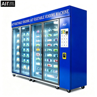 Distributeur automatique AIT à 70 compartiments, refroidissement thermoélectrique, surveillance à distance, options de paiement multiples pour le stockage
