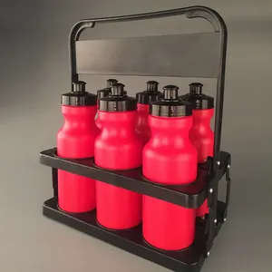 Porta Botellas de Cerveza y Vino de 6 Unidades, Estantes de Plástico para Botellas de Vino y Soporte para Botellas de Agua Deportivas para Bicicleta - Product Image 2