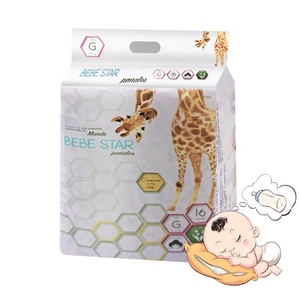 Free Sample Custom Wholesale Baby Diapers SAP Performance Swaddlers Disposable Nappies <b>Magic</b> <b>Tape</b> Leak Guard Dry Surface - Product Image 2