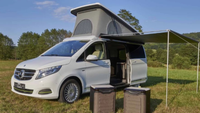 Prix de gros pour camping-car, toit relevable en aluminium triangulaire à coque rigide, location