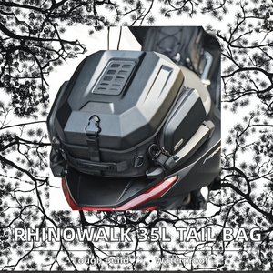 Sac de selle arrière extensible pour moto de 35 litres, <span class=keywords><strong>coque</strong></span> rigide en ABS, <span class=keywords><strong>polyester</strong></span> imperméable, bagages pour siège arrière, garantie 1 an, voyage - Product Image 2